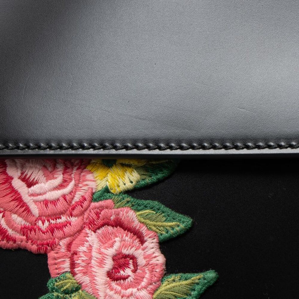 Gucci Leather Embroidered Studded Blind for Love Dionysus Small Shoulder Bag - Picture 11 of 16